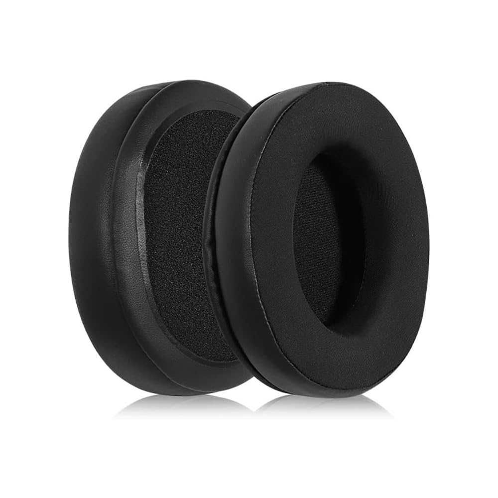 Replacement Ear Pads and Cushions for Shure SRH440, SRH840, 940, HPAEC240 Headphones - Protein Leather Memory Foam, Black, Cooling Gel Compatible