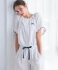 Narue Relaxing Pajama Cream Puff Gauze White Women's Set, (R),