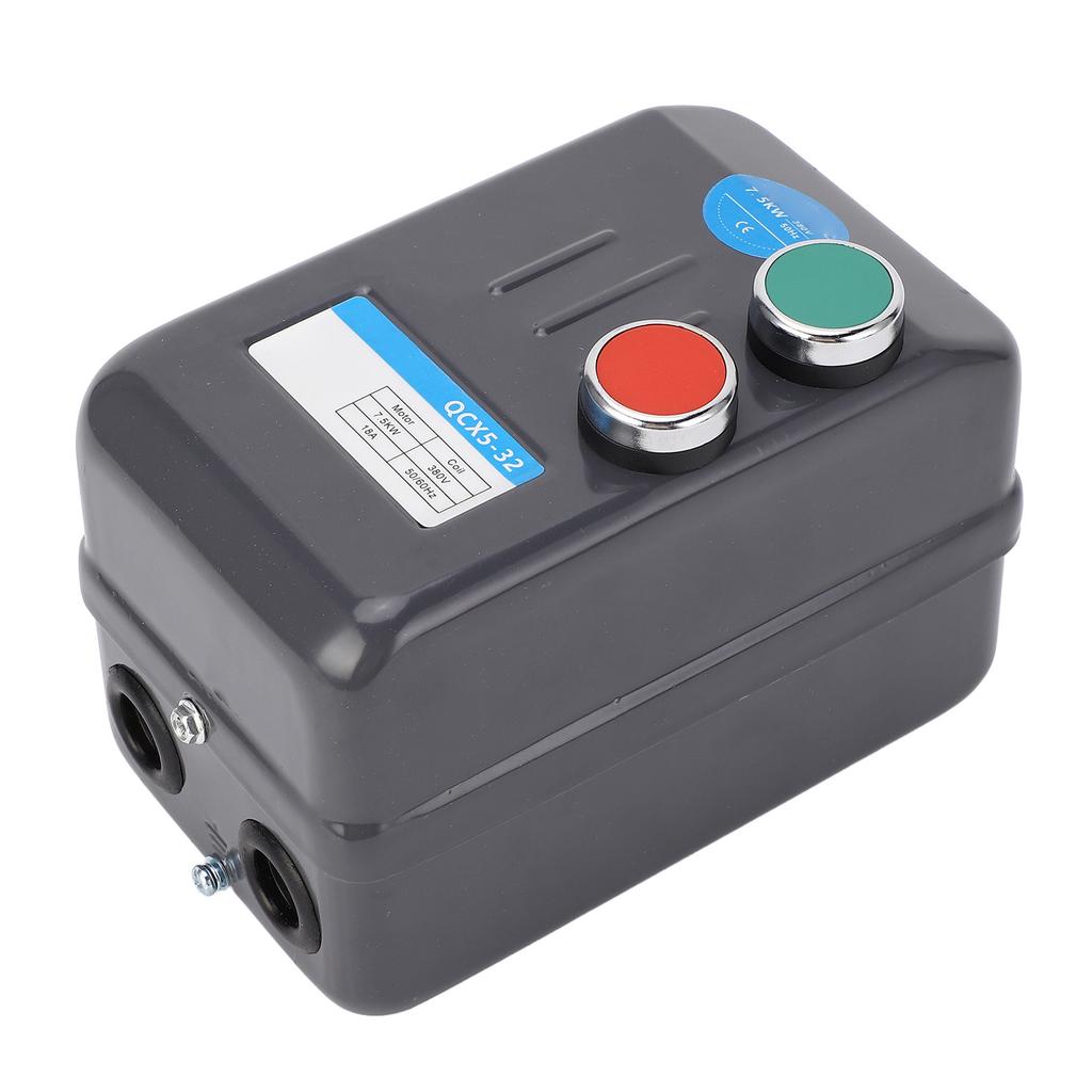 Magnetisk elektrisk motorstartkontrollbrytare 7,5KW 3-fas 380V 14?22A för luftkompressor