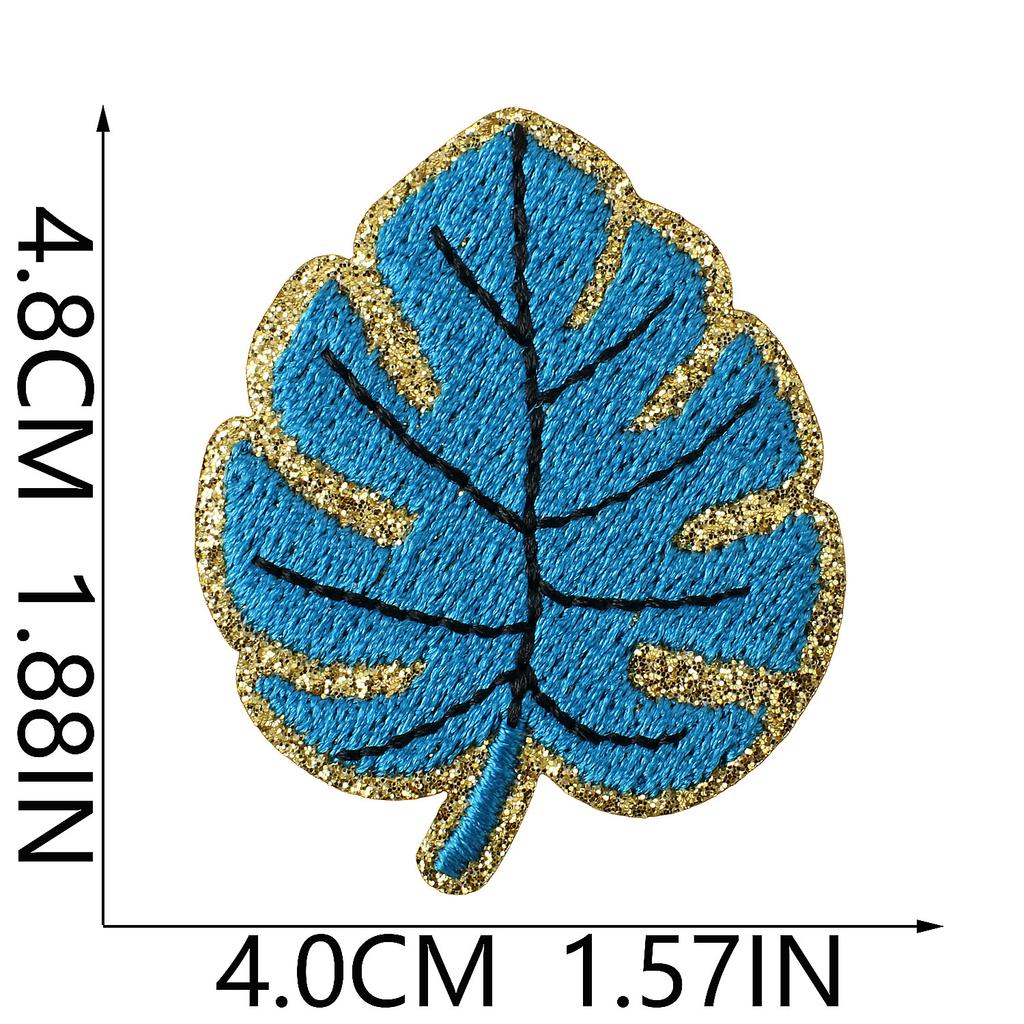 Summer Beach Party Embroidery Cloth Sticker Greet Ironing Zhang Zai Swimsuit Wave Towel Embroidery Patch Sticker