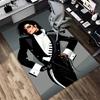 Michael Jackson Living Room Nonslip Area Rug Soft Carpet For Bedroom Gameoom Playroom Sofa Office Home Decor Doormat