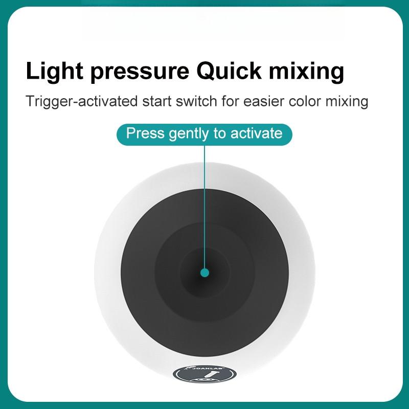 2000RPM Portable Laboratory Shaker Tattoo Pigment Nail Polish Liquid Ink Mixer Mini Vortex Mixer