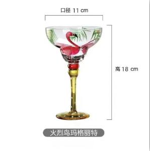 High end crystal glass 360 degree rotating decanter drum 1500ml decanter wine dispenser inflator mirror kettle decoration