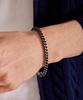 Maz Surgical Bold Black Rope Chain Bracelet