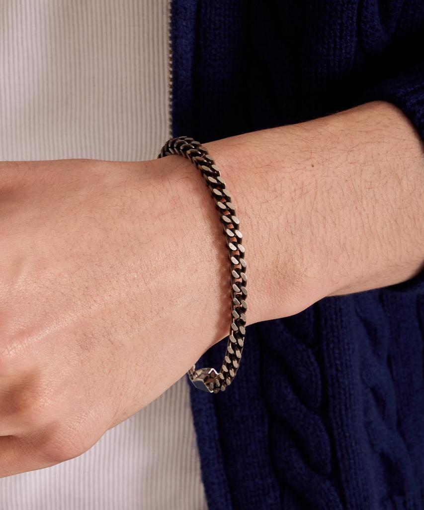 Maz Surgical Bold Black Rope Chain Bracelet