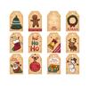 Christmas Tags Christmas Decoration Tags Creative Bags with String Attached