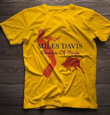Miles Davis Sketches Of Spain Shirt Mens Yellow Unisex S2345XL Unisex T-Shirt