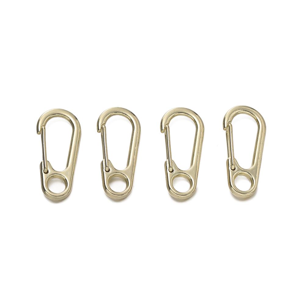 5pcs 14.5x31.5mm Zinc Alloy Lobster Clasp Buckle Keychain Buckles Spring Snap Hooks Keychains Tool Clips