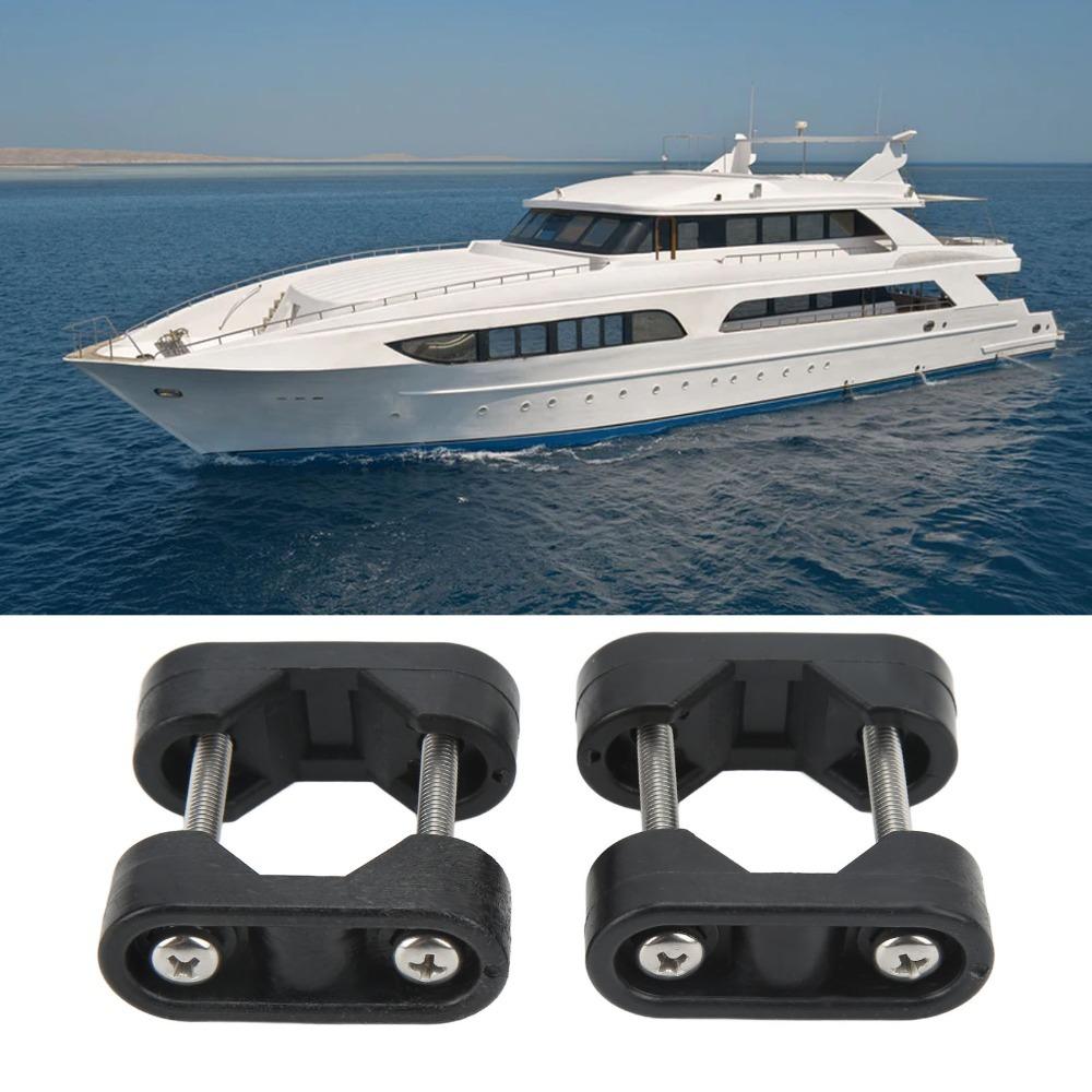 2PCS Corrosion Resistant Nylon Marine Hardware for 22 to 25mm(7/8in to 1in) Tube for Pontoon