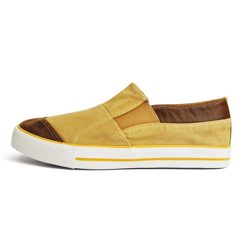 [Oceanus] Men's Slip-on Sneakers, Canvas Shoes