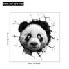 Adorable Panda Wall Sticker for Kids Room Nursery Wall Decoration Cute Animal Wall Art
