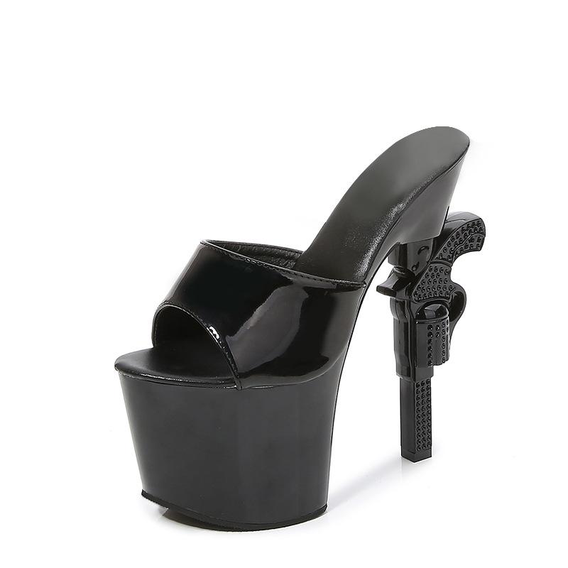 Platform Nightclub Thick Heel High Heels Car Model Female Catwalk Shoes