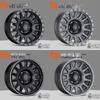 Touareg Off-road Anti-de-beading Wheels for Tank 300, Ford H9, Yiqiang, and Lie Ma.