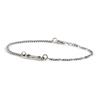SEWNSWEN SEWN SWEN SILVER HALF CURB CHAIN Bracelet