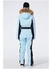 Women's Slim Fit Windproof Waterproof One-Piece Ski Suit - Winter Outdoor Warm Skiiwear