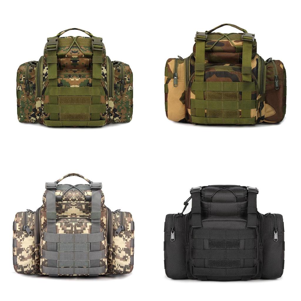 Outdoor Camera Waist Bag With Water Resistant Oxford Material For Fishing And Hiking