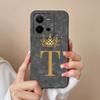 For Vivo V25 V25E Phone Cover Lovely Letters High Quality Case For Vivo V 25 Soft Liquid Silicone Lightweight Anti Drop Fundas