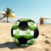 VfL Wolfsburg Soccer Ball Colorful All Ages Machine Stitched PVC Competition Ready Durable High-Bounce.SIZE5