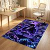 Personalized Crystal Velvet Carpet,Solo Leveling Custom Printed Name, Plush Area Rug For Home Indoor Decor