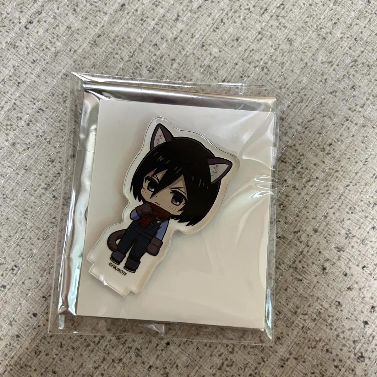 

Attack On Titan Attack On Titan Mikasa Ackerman Cat Acrylic Stand Goods