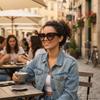 Cat-Eye Sunglasses For Women UV Protect Lightweight Frame Outdoor Driving