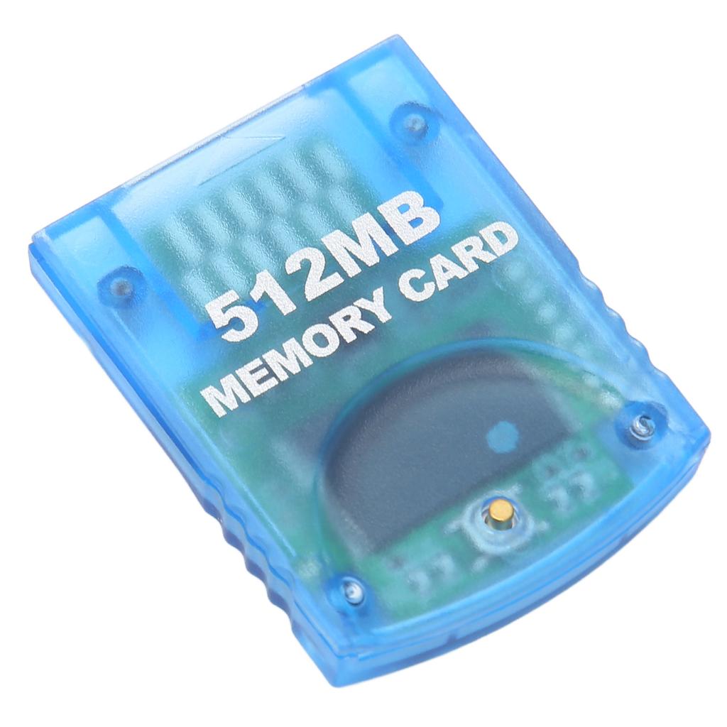 for Gamecube Memory Card Plug and Play High Speed Game Console Memory Card for Wii Console 512MB (8192Blocks)