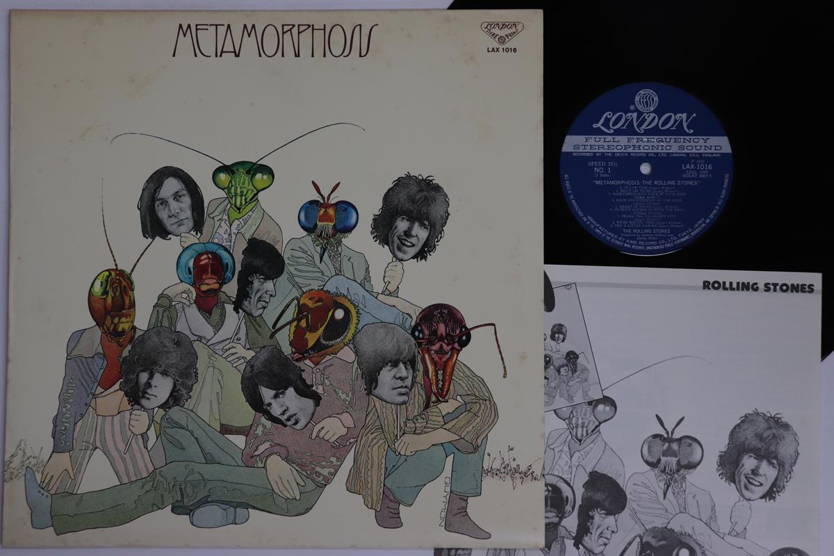 LP Пластинка ROLLING STONES Metamorphosis LAX1016 LONDON 1976 Япония Рок Б/У