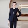 Women's Round Neck Professional Suit Set