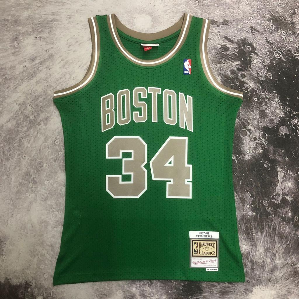 MN hot-pressed 0708 Celtic retro jersey Pierce Garnett Ray Allen embroidered jersey