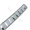 For VW Volkswagen Touran 2004 2005~2015 Stainless Steel Door Rear Bumper Protector Sill Trunk Tread Plate Trim Car Accessories