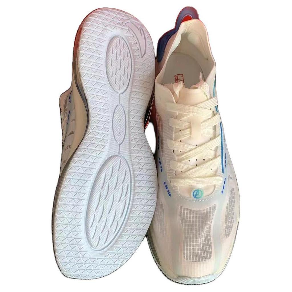 Anta Bubble Full-Length Air Cushion Shock Absorption Non-Slip Wear-Resistant Breathable Low-Top Running Shoes Men Running Shoes 112125598-2