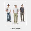 Hotwind Men's Basic Letter Short Sleeve Tee