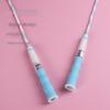 2.5 M Segmented Fitness Jump Rope Adjustable Length Signable Soft Bead Skipping Rope Durable Soft Bead Weight Loss Fitness