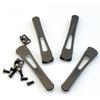 Deep Carry Clip Sets for Spyderco Standard Modular V2 Machined C81/C223 CNC Titanium with Screws,Pocket Clips (Black)