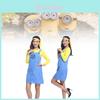 Adorável Fantasia Cosplay de Minion Amarelo Para Mulheres Perfeita Para Festas e Eventos de Halloween
