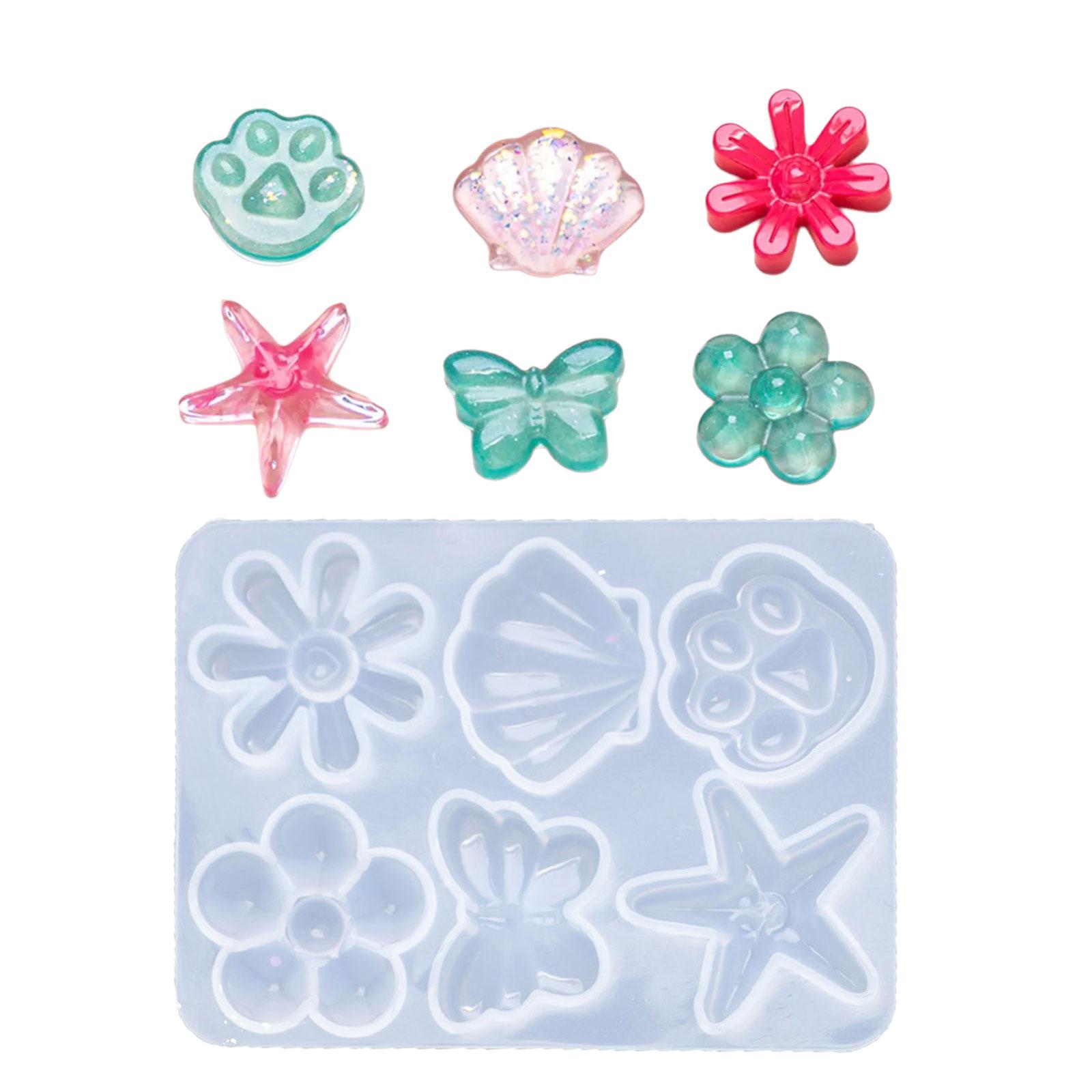 

Transportable Elastomer Crafting Cast With Whirling Paw Blossomy Designs Exemplary For DIY Circlets Pendants And Decorations