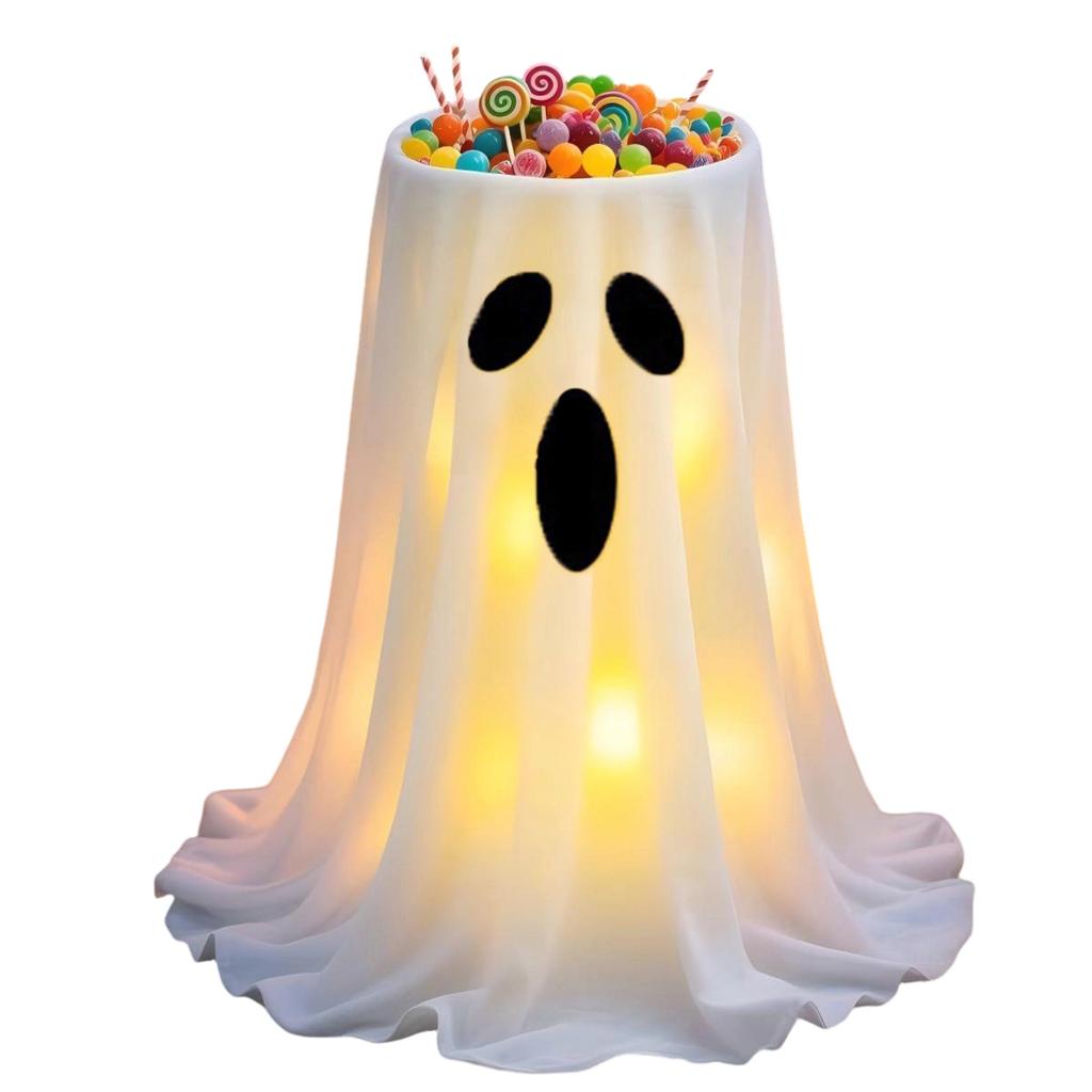 Halloween Glowing Candy Jar Outdoor Decoration for Party