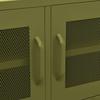 TV Stand Cabinet, Olive, 105X35X50 Cm, Steel