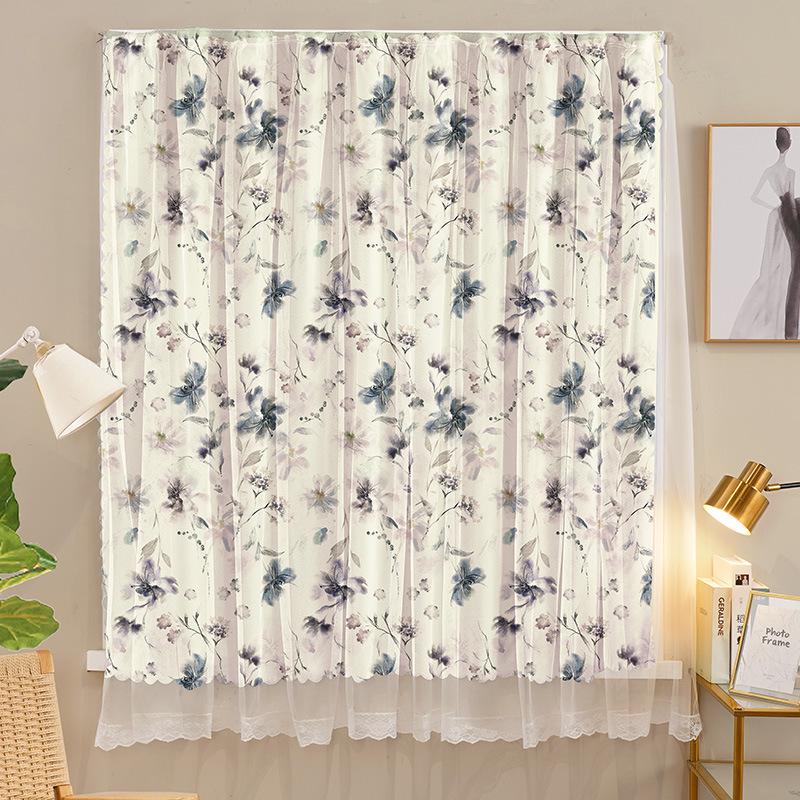 

Самоклеящиеся шторы блэкаут на липучке для маленьких окон - Установка без сверления, Идеально для арендованного жилья 1.5x1.5m