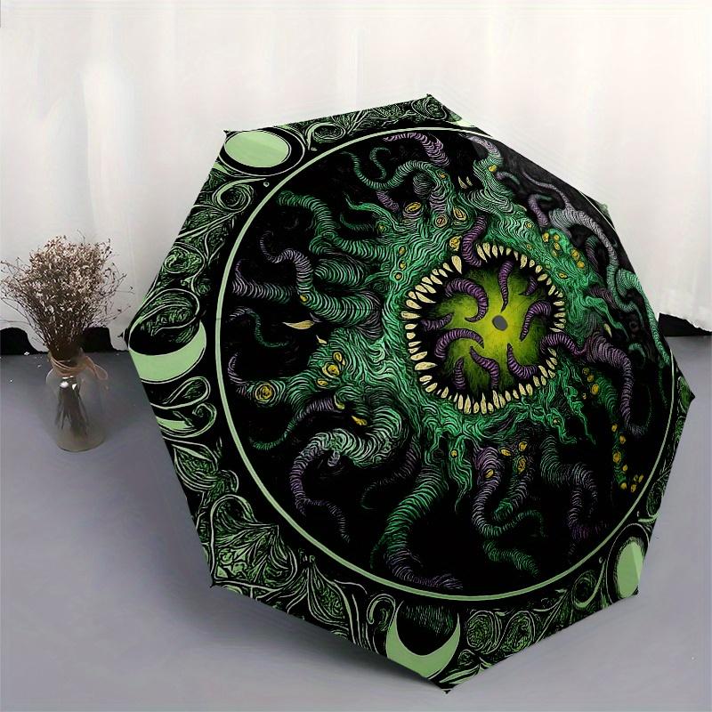 Enchanted Mandala: A Mystical Artwork for Your SpaceUmbrella, Portable 3-Fold Umbrella for Men & Women,Christmas Gift ES322
