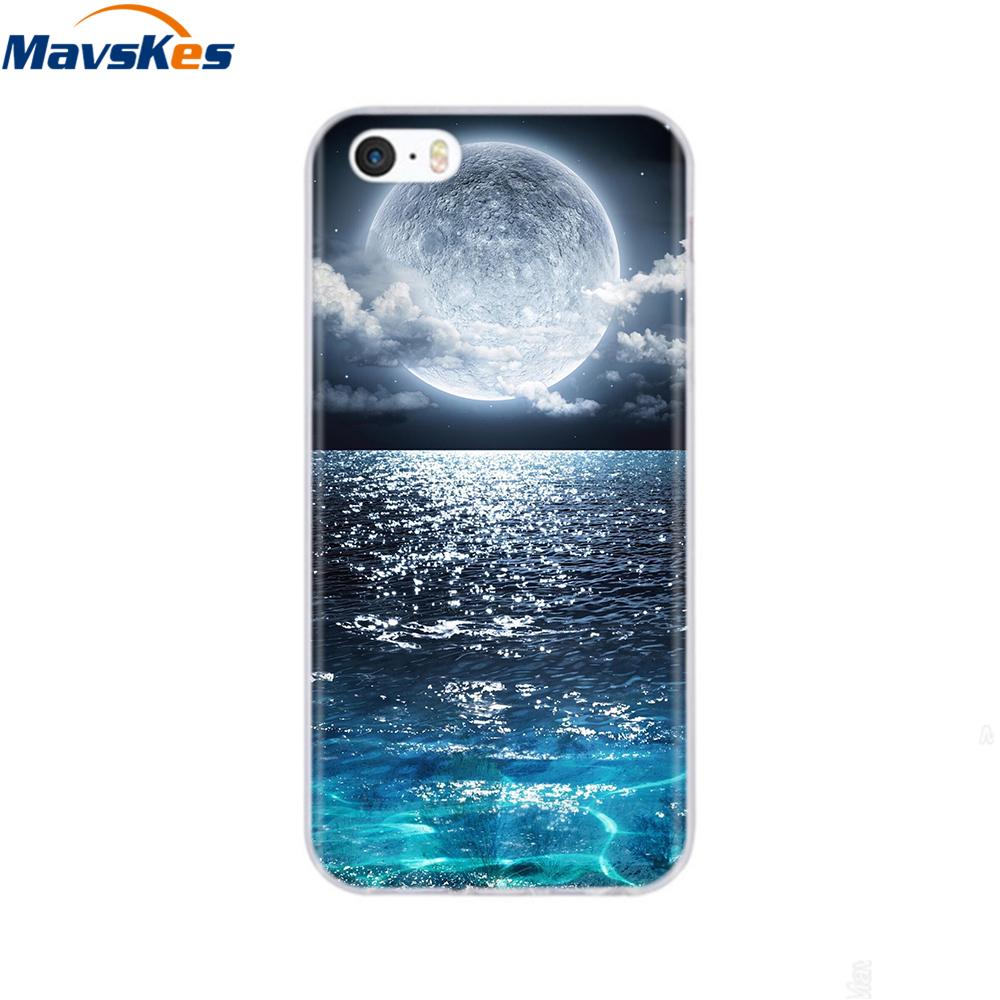 soft tpu case for iPhone 4 4s 5 5s SE 6 6s cute cartoon cat flower fashionable silicone phone case cover full protective coque