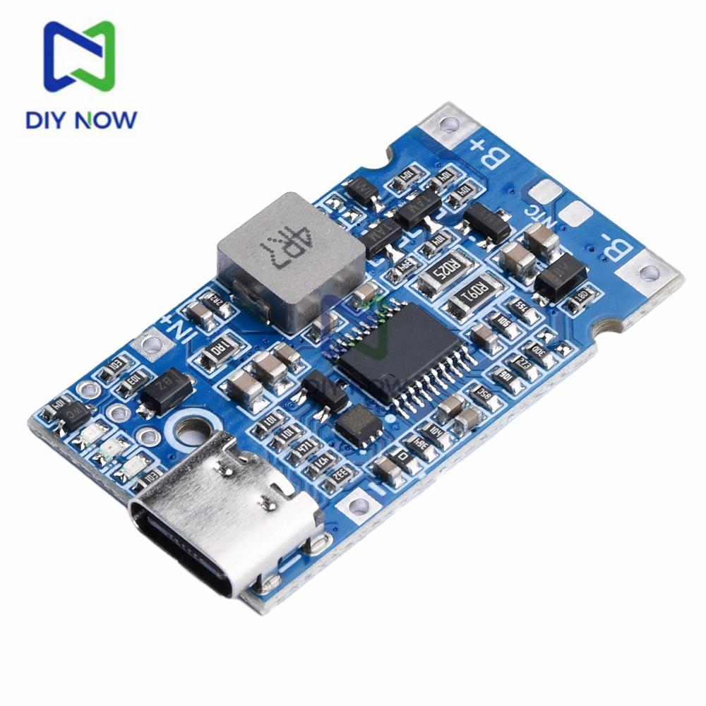 2S 3S 4S Type-C USB 4.5V-15V 18W Step-Up Buck Support QC Fast Charging Charger Module for 18650 Lithium Battery