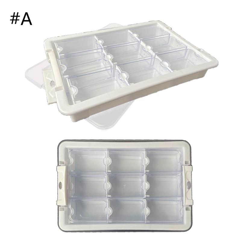 Bead Organizers Case with Multiple Compartments Home Accessory Supplies for Jewelry Making Sturdy Storage Container