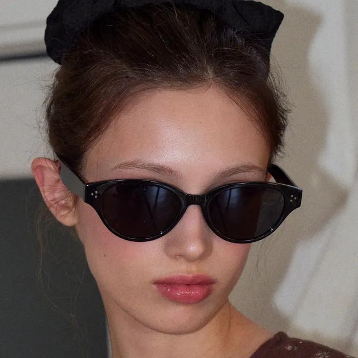 Cat's Eye Sunglasses Black