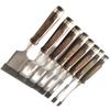 8 PCS Carving Tool Set Woodworking Chisel Kit Flat Multi-function Chisel Beech Handle Turning Tool Professional Engraving Tools