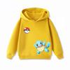 Felpa con Cappuccio Potdemiel Pikachu per Bambini Morbida e Comoda Adatta a Ragazzi e Ragazze Calda in Autunno e Inverno Felpa con Cappuccio per Bambini