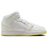 (GS) Air Jordan 1 Mid 'Sail Light Laser Orange' Kids' FD8780-181