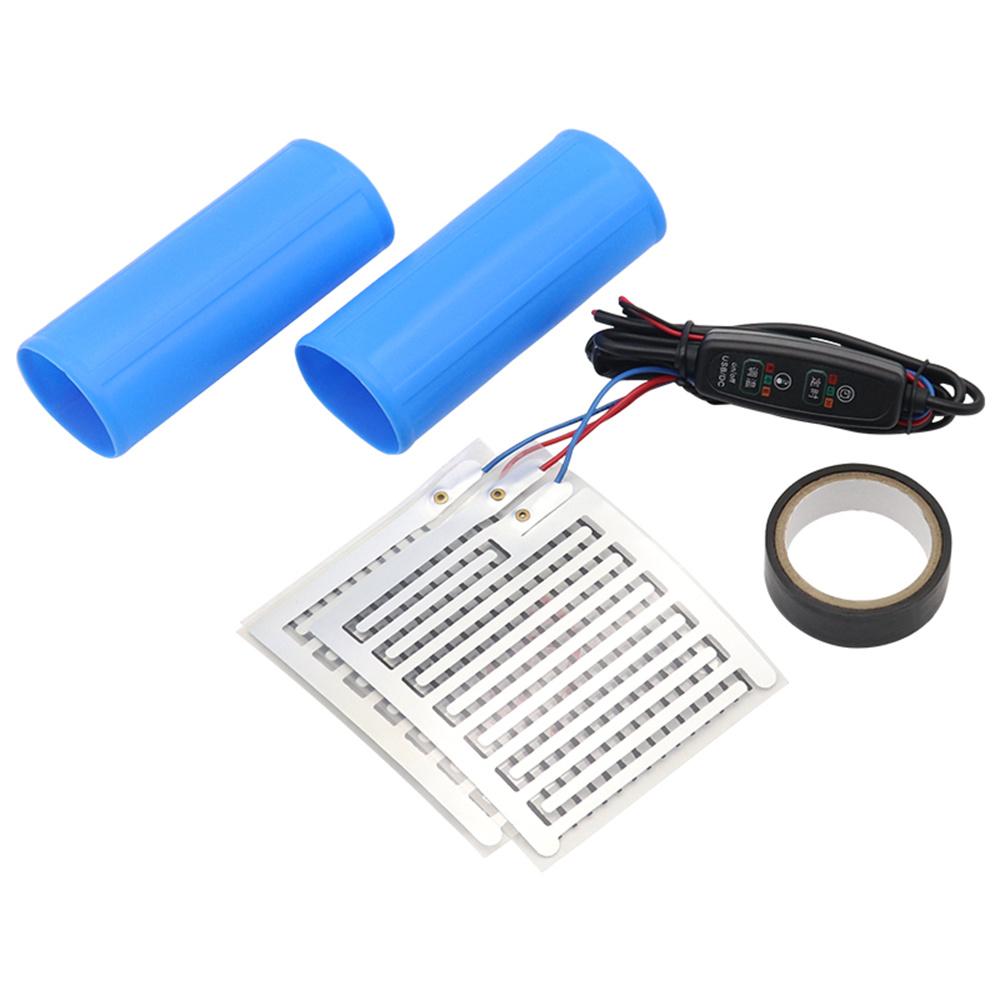 12V Silicone Heating Hand Grip Cover with Three-gear Temperature Control and Timer Switch