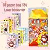 Hot-Selling Laser Egg Dress-Up Stickers for Children (Ages 3-6) - Early Learning DIY Rhythm Box for Little Princesses