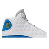 Air Jordan 13 Retro Grade School 'Italy Blue' (Unisex) White / Italy Blue / Black / Wolf Grey Kids' Basketball Shoes 439358 107